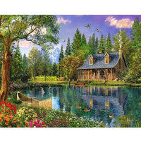 Thumbnail for Cabin Like Diamond Painting Kit - DIY