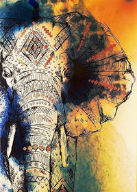 Thumbnail for Elephant Pattern Diamond Painting Kit - DIY