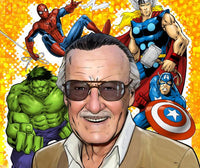 Thumbnail for Comics Stan Lee Diamond Painting Kit - DIY