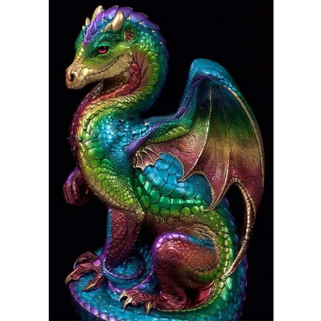 Dragon Full Colors Diamond Painting Kit - DIY