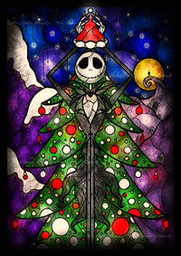 Thumbnail for Nightmare Before Christmas Tree Diamond Painting Kit - DIY