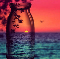 Thumbnail for Landscape In The Bottle Diamond Painting Kit - DIY