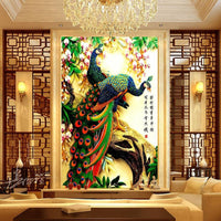 Thumbnail for Peacock Diamond Painting Kit - DIY
