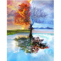 Thumbnail for Tree Cross Diamond Painting Kit - DIY