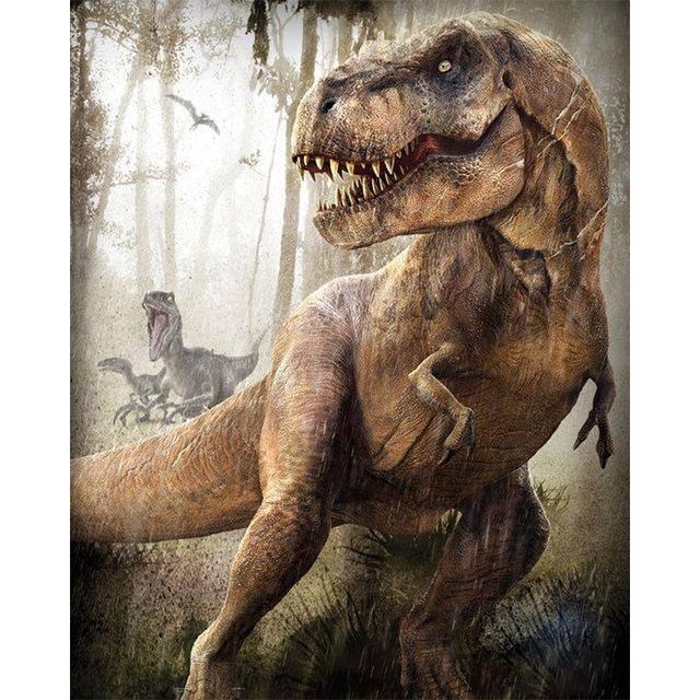 Animal Dinosaurs Diamond Painting Kit - DIY