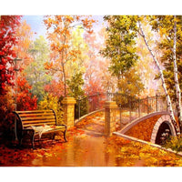 Thumbnail for Forest Bridge Diamond Painting Kit - DIY