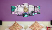 Thumbnail for Flowers Clock Diamond Painting Kit - DIY
