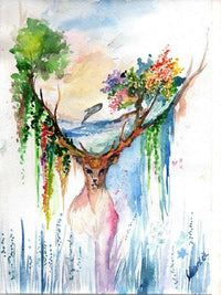 Thumbnail for Watercolor Nature Diamond Painting Kit - DIY