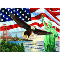 Thumbnail for Eagle Liberty Statue Diamond Painting Kit - DIY