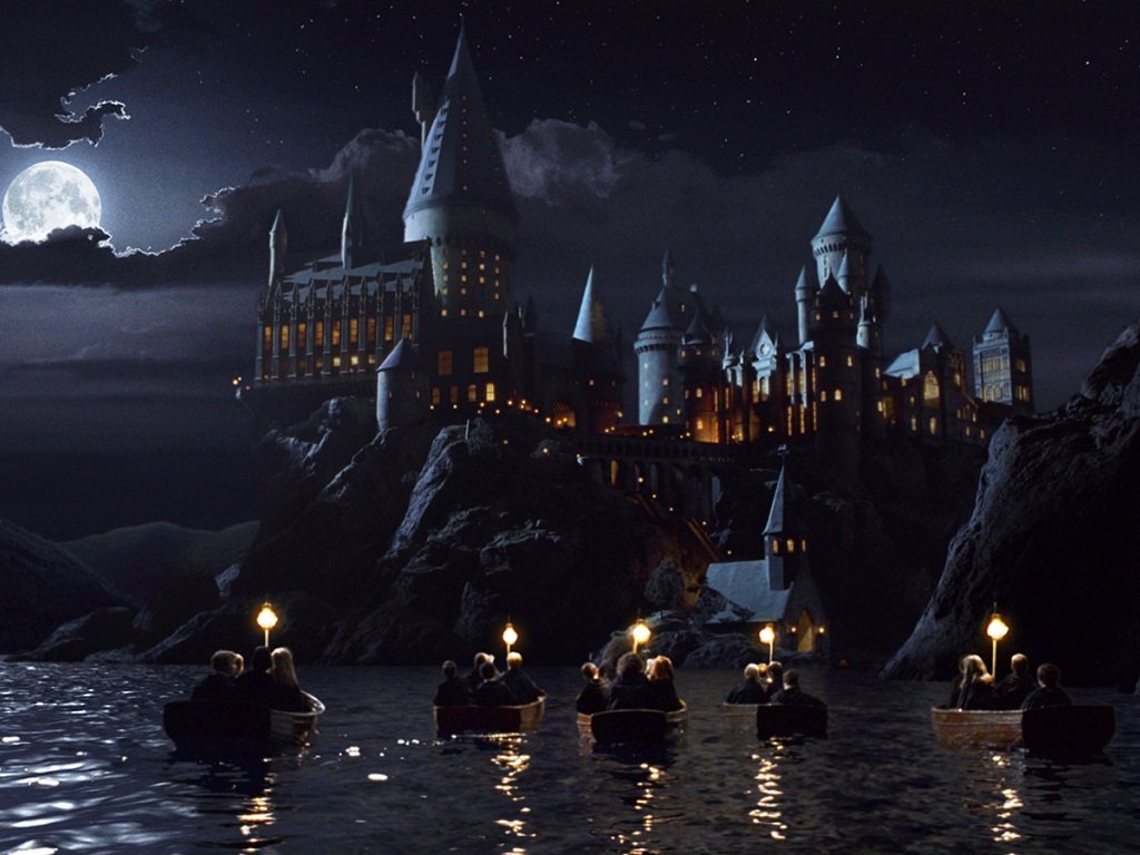Castle Night Boat Diamond Painting Kit - DIY