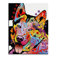 Thumbnail for Husky Colors Diamond Painting Kit - DIY