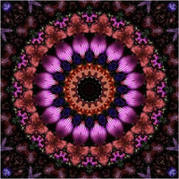 Thumbnail for Mandala Purple Diamond Painting Kit - DIY