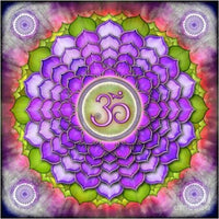 Thumbnail for Mandala Purple And Green Diamond Painting Kit - DIY