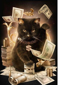 Thumbnail for 5d Cat Diamond Painting Kit Premium-11