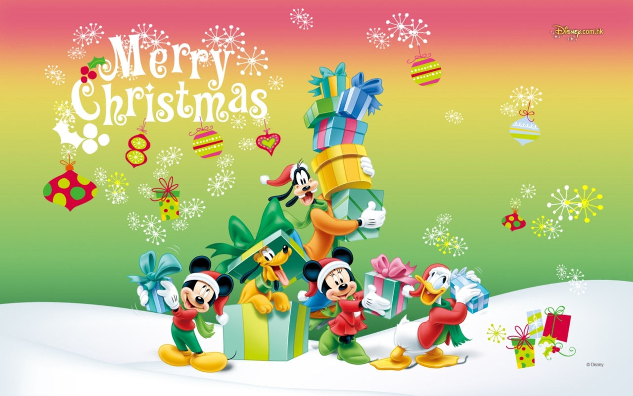 Disney Christmas Diamond Painting Kit - DIY Disney Christmas-4