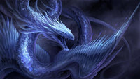 Thumbnail for Dragon Blue Diamond Painting Kit - DIY