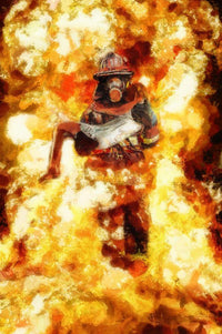 Thumbnail for 5d Fireman Firefighter Diamond Painting Kit Premium-20