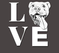 Thumbnail for Pitbull Love Diamond Painting Kit - DIY
