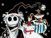 Thumbnail for Nightmare Before Christmas Black Diamond Painting Kit - DIY