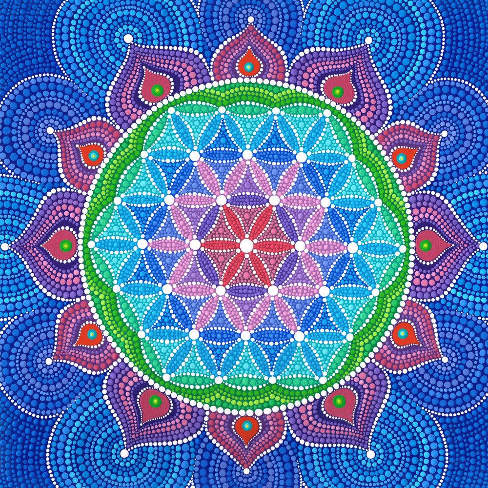 Mandala Diamond Painting Kit - DIY Mandala-3