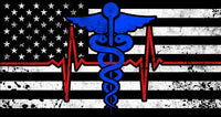 Thumbnail for Nurse And Flag Diamond Painting Kit - DIY