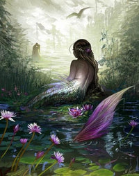Thumbnail for Mermaid See Diamond Painting Kit - DIY