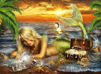 Thumbnail for Mermaid Beach Diamond Painting Kit - DIY