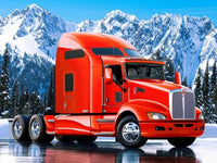 Thumbnail for Red Truck Ice Diamond Painting Kit - DIY