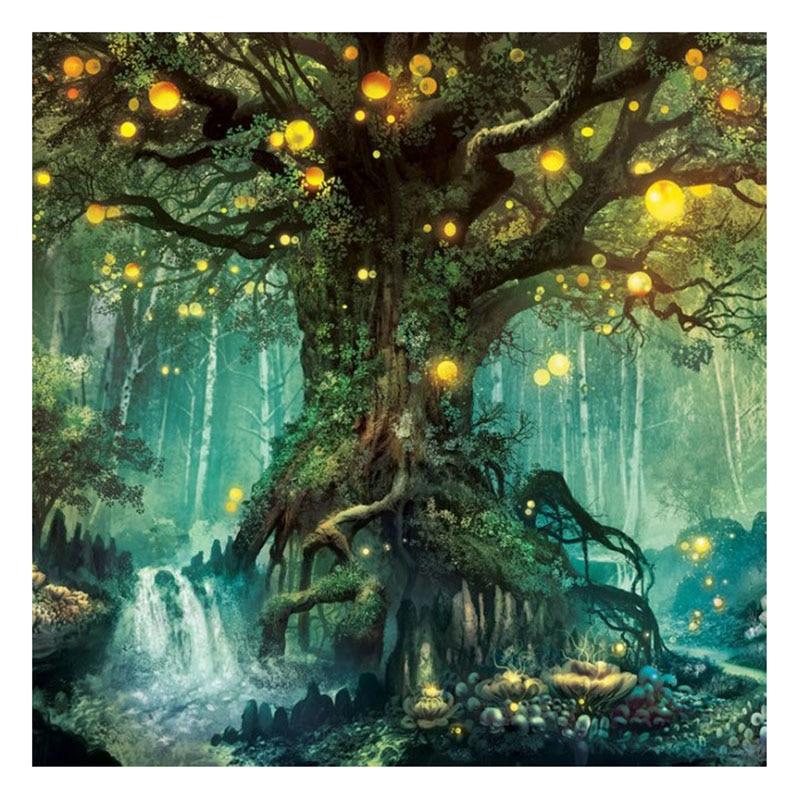 Light Tree Diamond Painting Kit - DIY