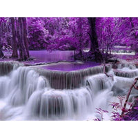 Thumbnail for Waterfall Scenery Diamond Painting Kit - DIY