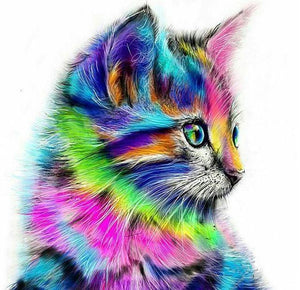 Cat Colors Diamond Painting Kit - DIY