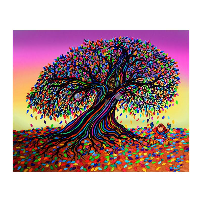 Tree Rainbow Diamond Painting Kit - DIY