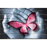 Thumbnail for Butterfly in the hand Diamond Painting Kit - DIY