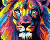 Thumbnail for Lion Colors Full Diamond Painting Kit - DIY
