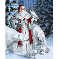 Thumbnail for Santa Claus Bear Diamond Painting Kit - DIY