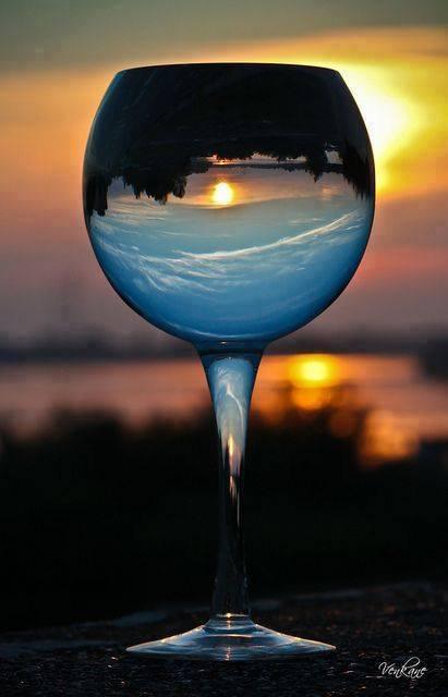 Sunset In Cup Diamond Painting Kit - DIY