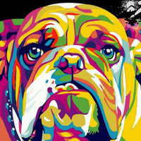Thumbnail for Bulldog Colors Diamond Painting Kit - DIY