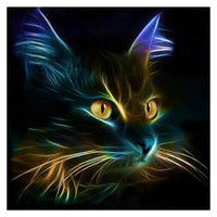 Thumbnail for Colorful Cat Diamond Painting Kit - DIY