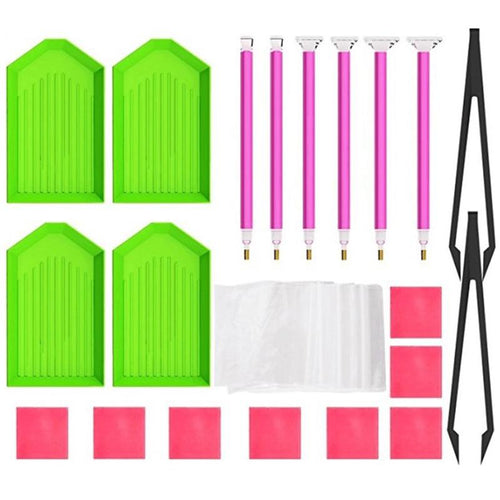 Tools Kit Basic Diamond Painting Kit - DIY