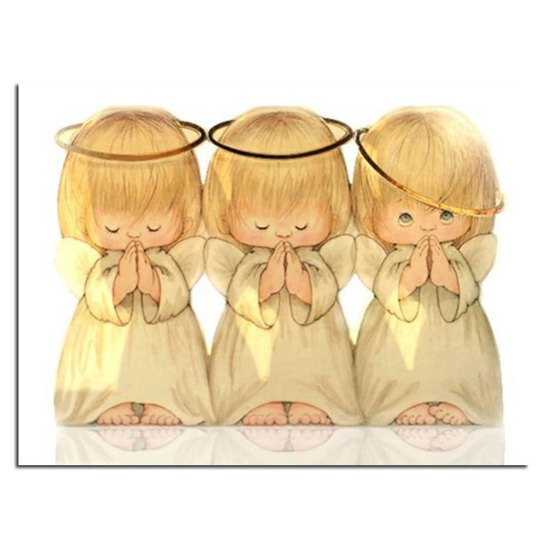 Three cute angels Diamond Painting Kit - DIY