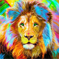 Thumbnail for Lion Full All Colors Different  Diamond Painting Kit - DIY