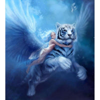 Thumbnail for Angels And Tigers Diamond Painting Kit - DIY