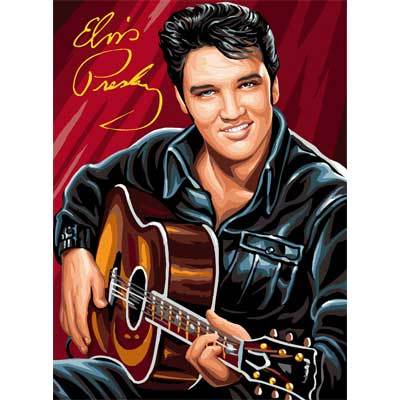 Elvis Presley Guitar Diamond Painting Kit - DIY