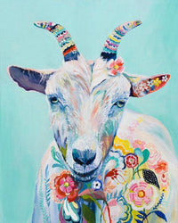 Thumbnail for Watercolor Goat Diamond Painting Kit - DIY