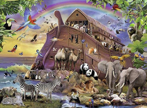 Noah's Ark Animals Diamond Painting Kit - DIY