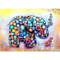 Thumbnail for Color Elephant Diamond Painting Kit - DIY