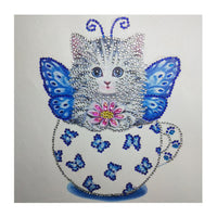 Thumbnail for Special Shaped Cat Cute Diamond Painting Kit - DIY