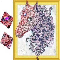 Thumbnail for Special Shape Horse Cute Diamond Painting Kit - DIY