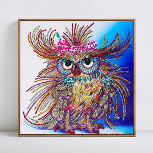 Owl Handicraft Diamond Painting Kit - DIY