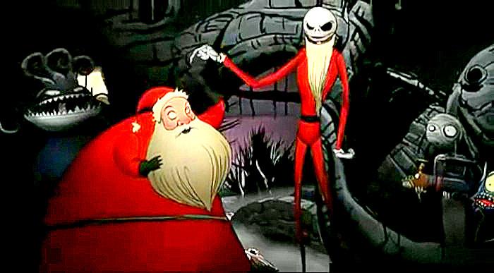 Nightmare Before Christmas Santa Diamond Painting Kit - DIY